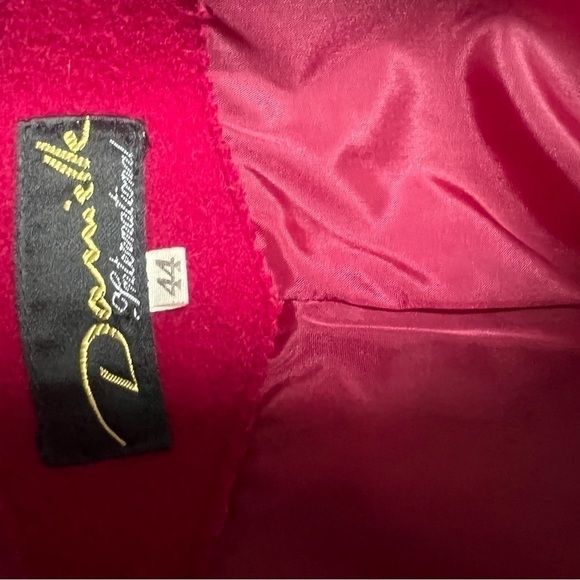 Danielle International Vintage Fuchsia Wool Set Size 44 Italian (XS/S) - Picture 15 of 16